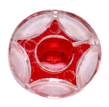 Bouton enfant sous forme de boutons ronds avec étoile rouge 13 mm 0.51 inch